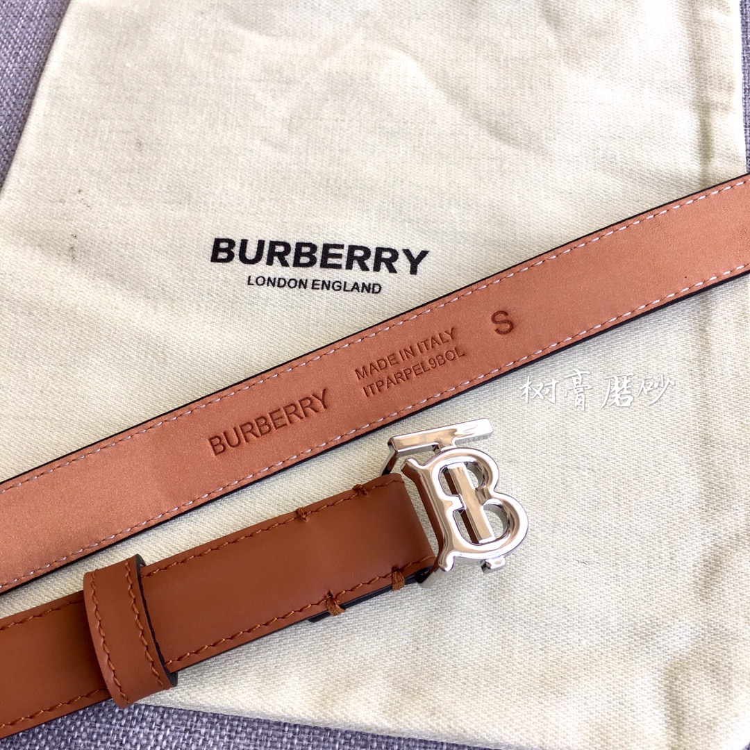 Burberry Women Leather Belt Width 2.0cm 029