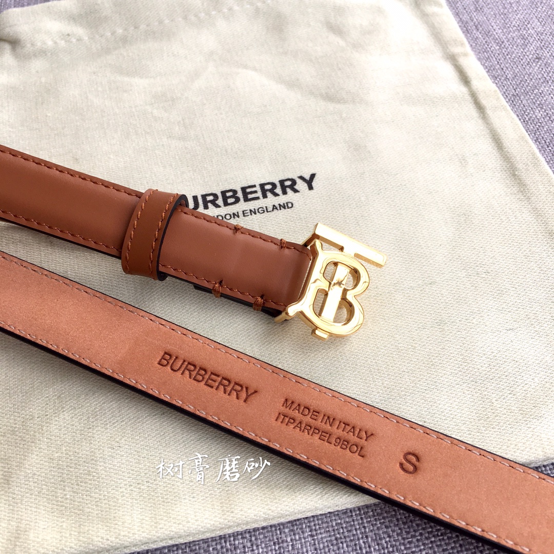 Burberry Women Leather Belt Width 2.0cm 030