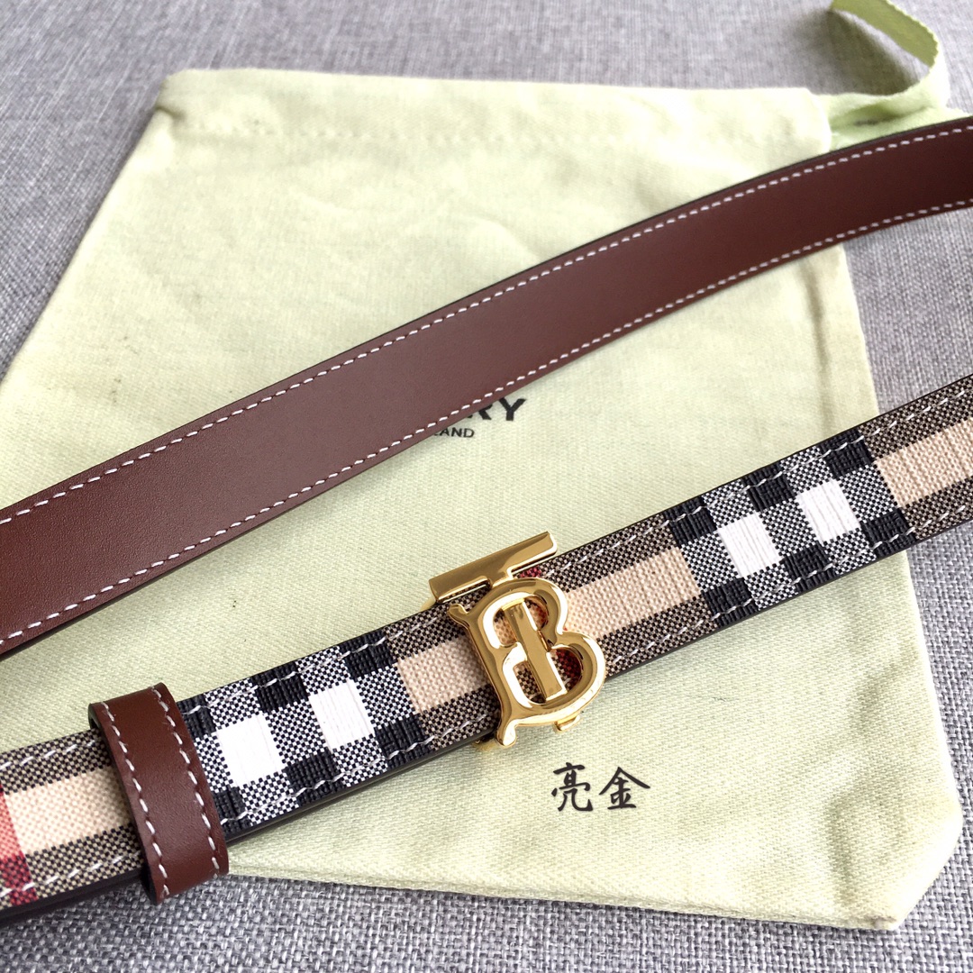 Burberry Women Leather Belt Width 2.0cm 031