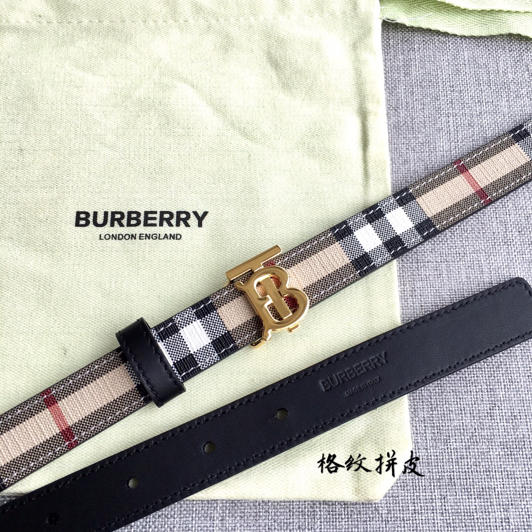 Burberry Women Leather Belt Width 2.0cm 033