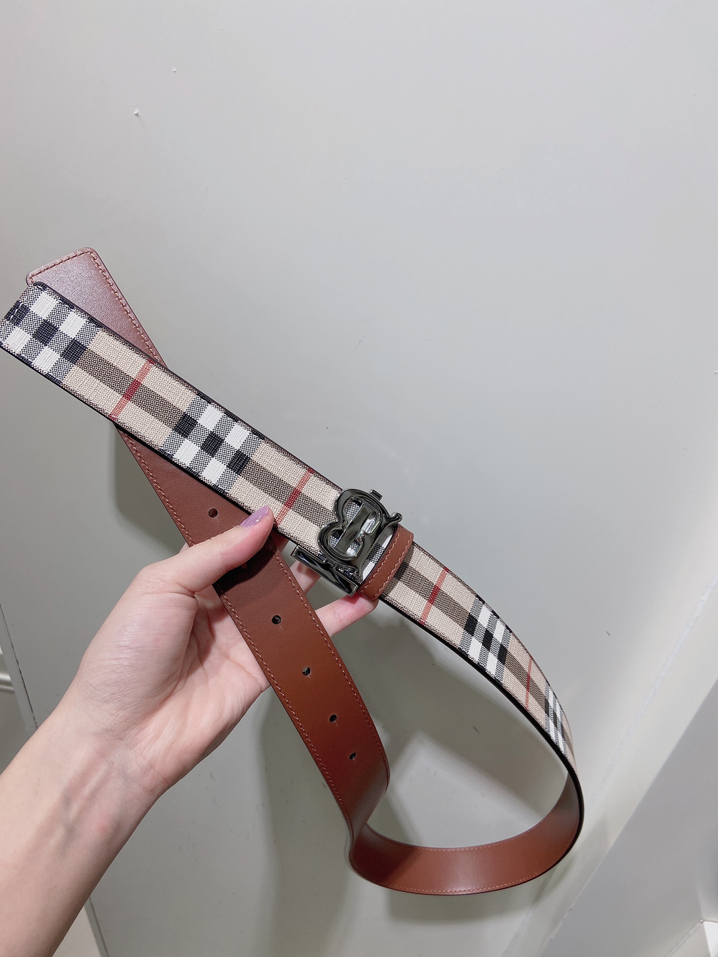 Burberry Women Leather Belt Width 3.0cm 021