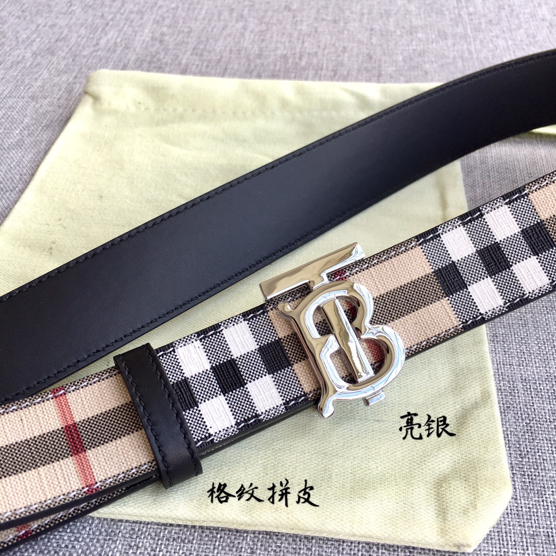 Burberry Women Leather Belt Width 3.0cm 038