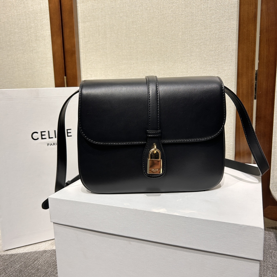 Celine Medium Tabou In Smooth Calfskin Tan