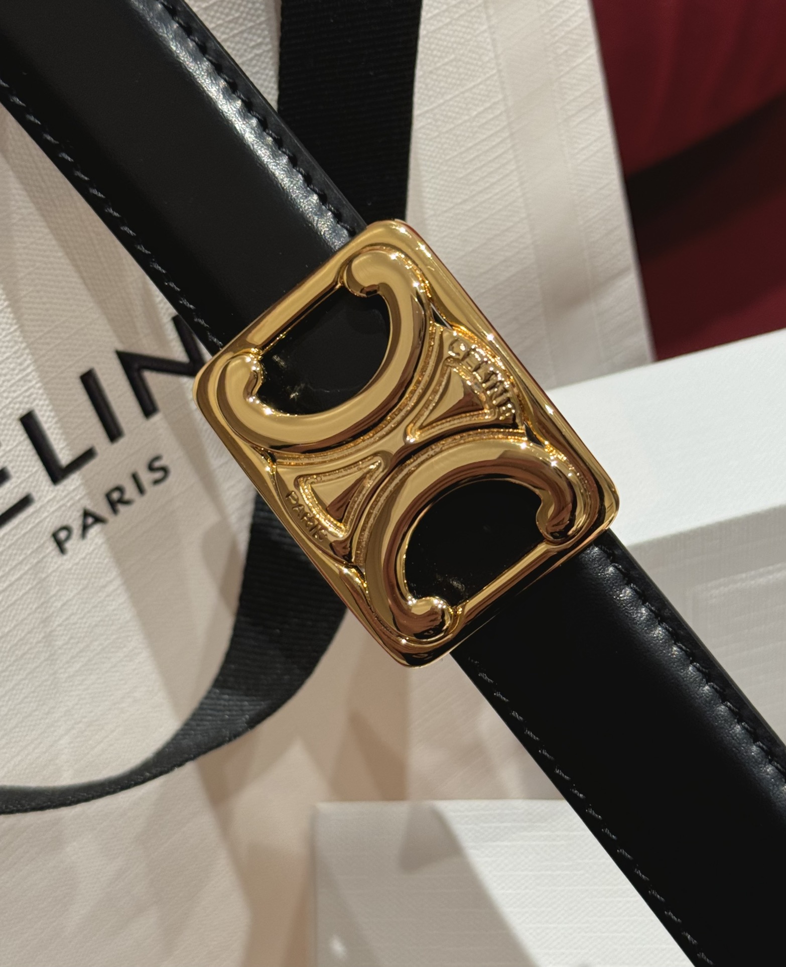 Celine Women Leather Belts Width 2.5cm 0029