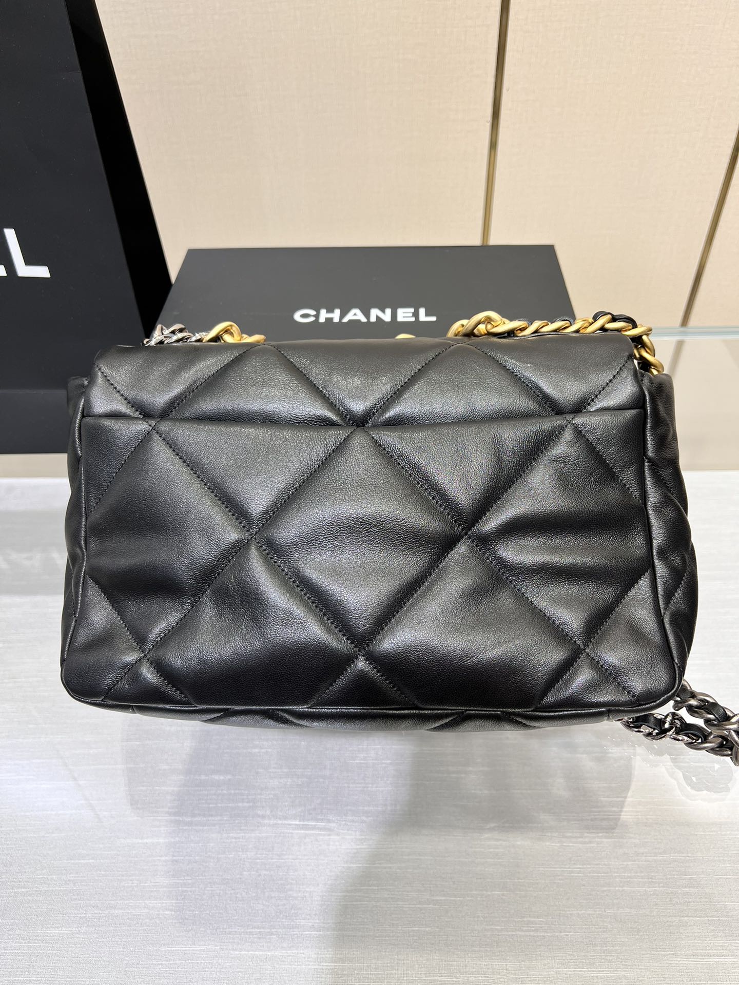 Chanel 19 Small Size 26cm Black