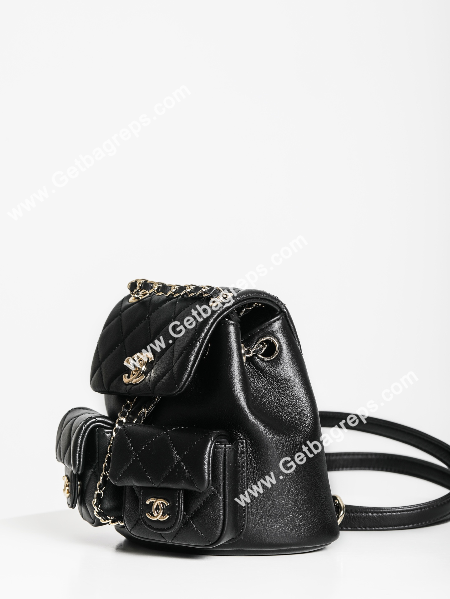 Chanel 23P Backpack-1 Black