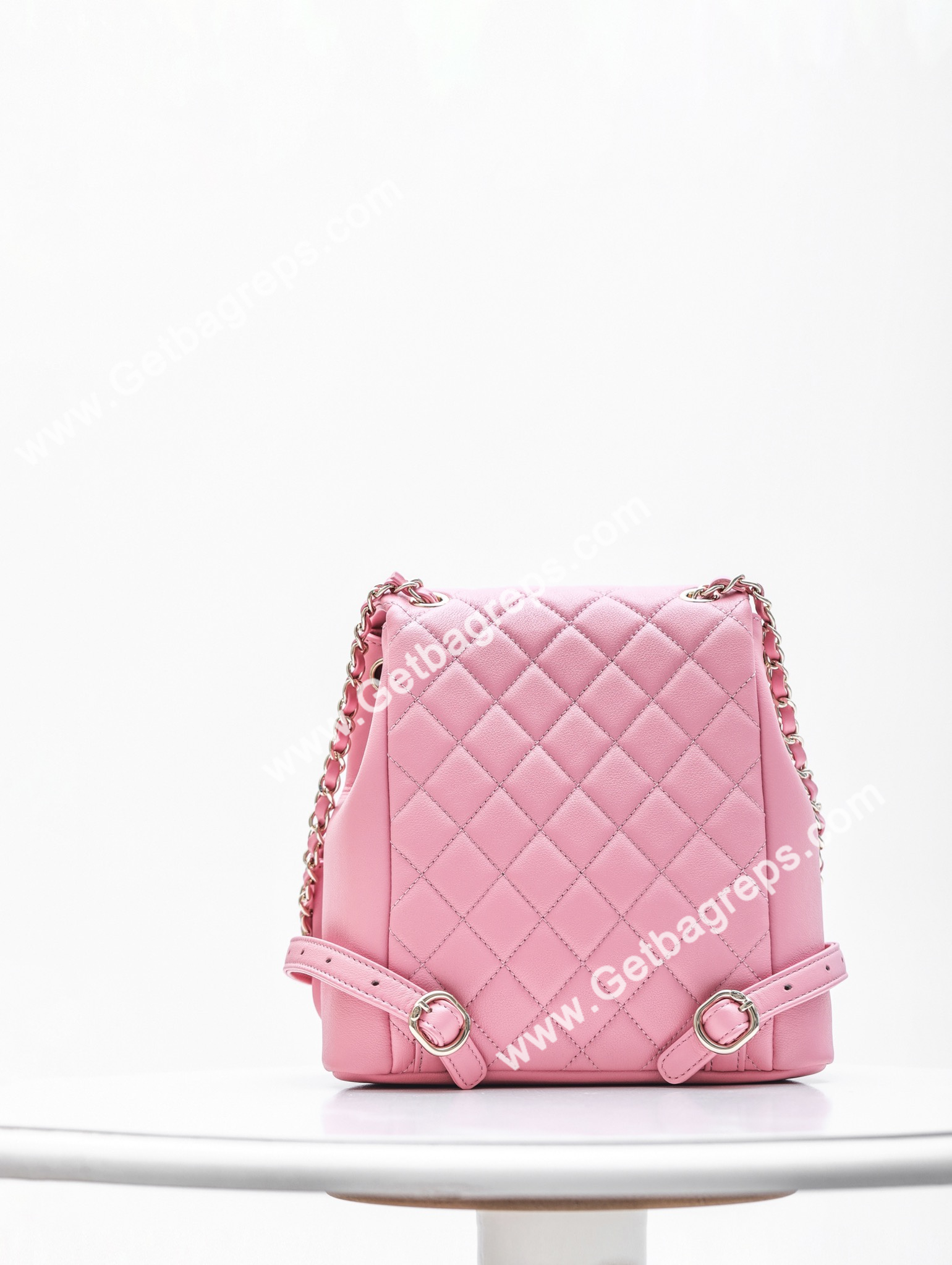 Chanel 23P Backpack-1 Pink