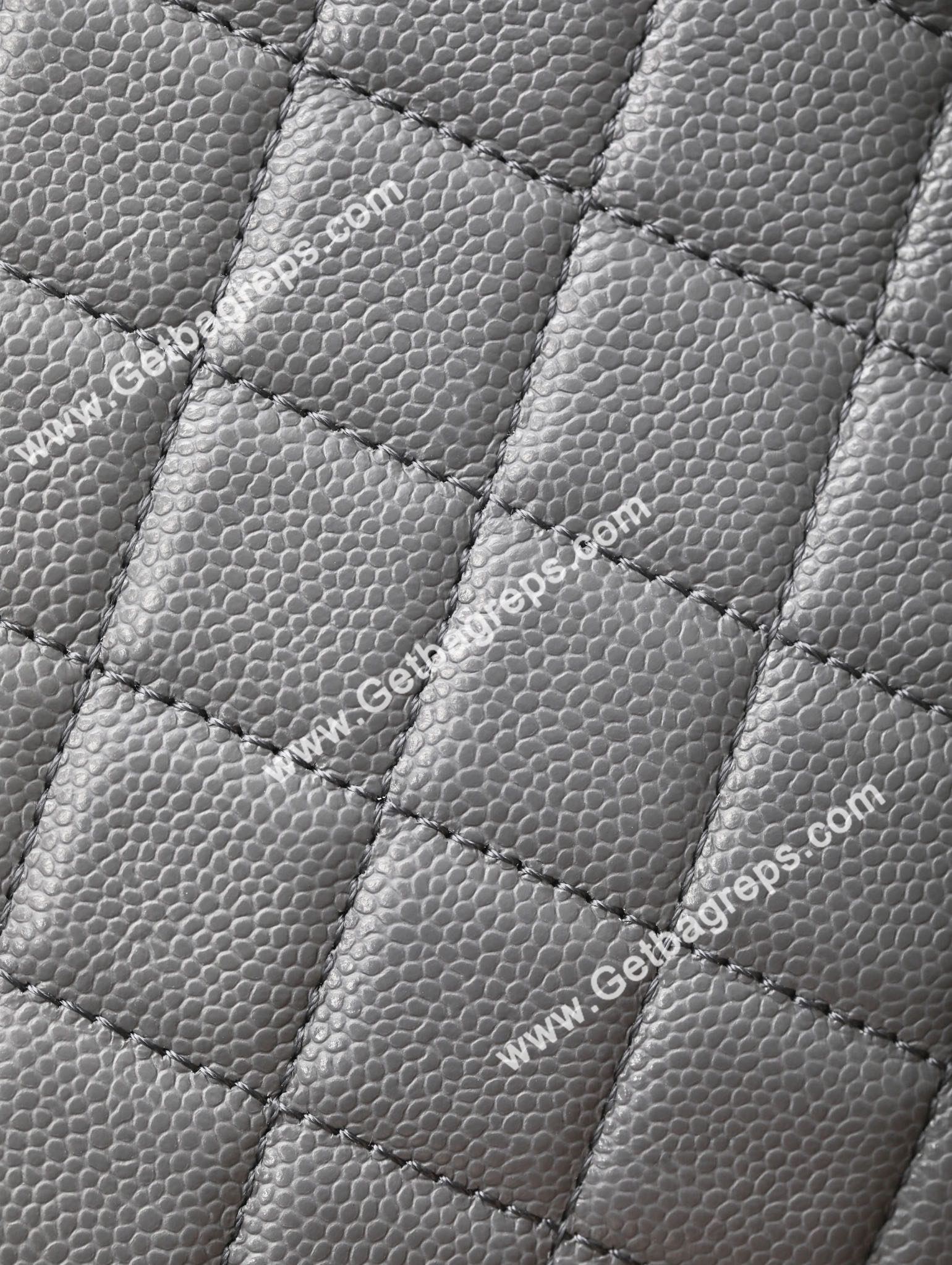 Chanel 23P Backpack Small Haas Leather Grey