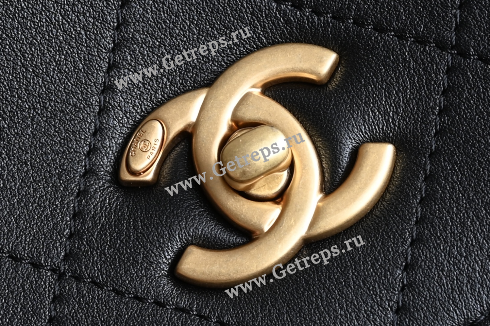 Chanel 25 Messenger Bag Black-1