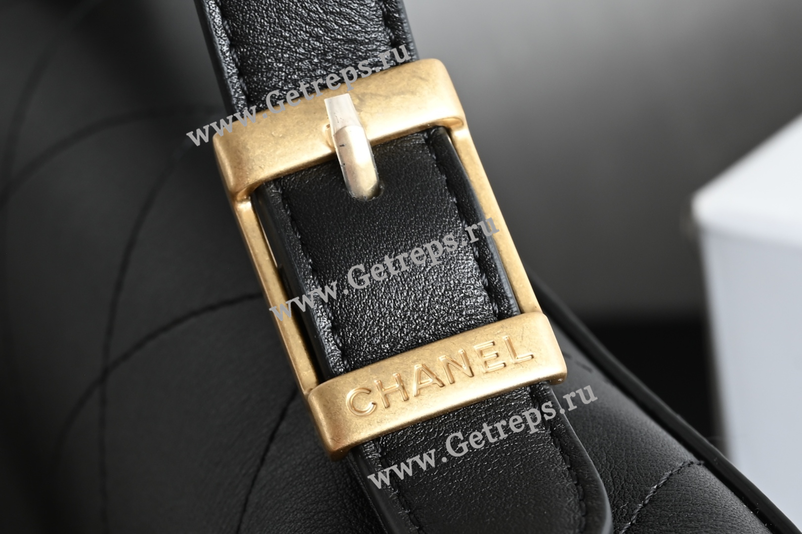 Chanel 25 Messenger Bag Black-1