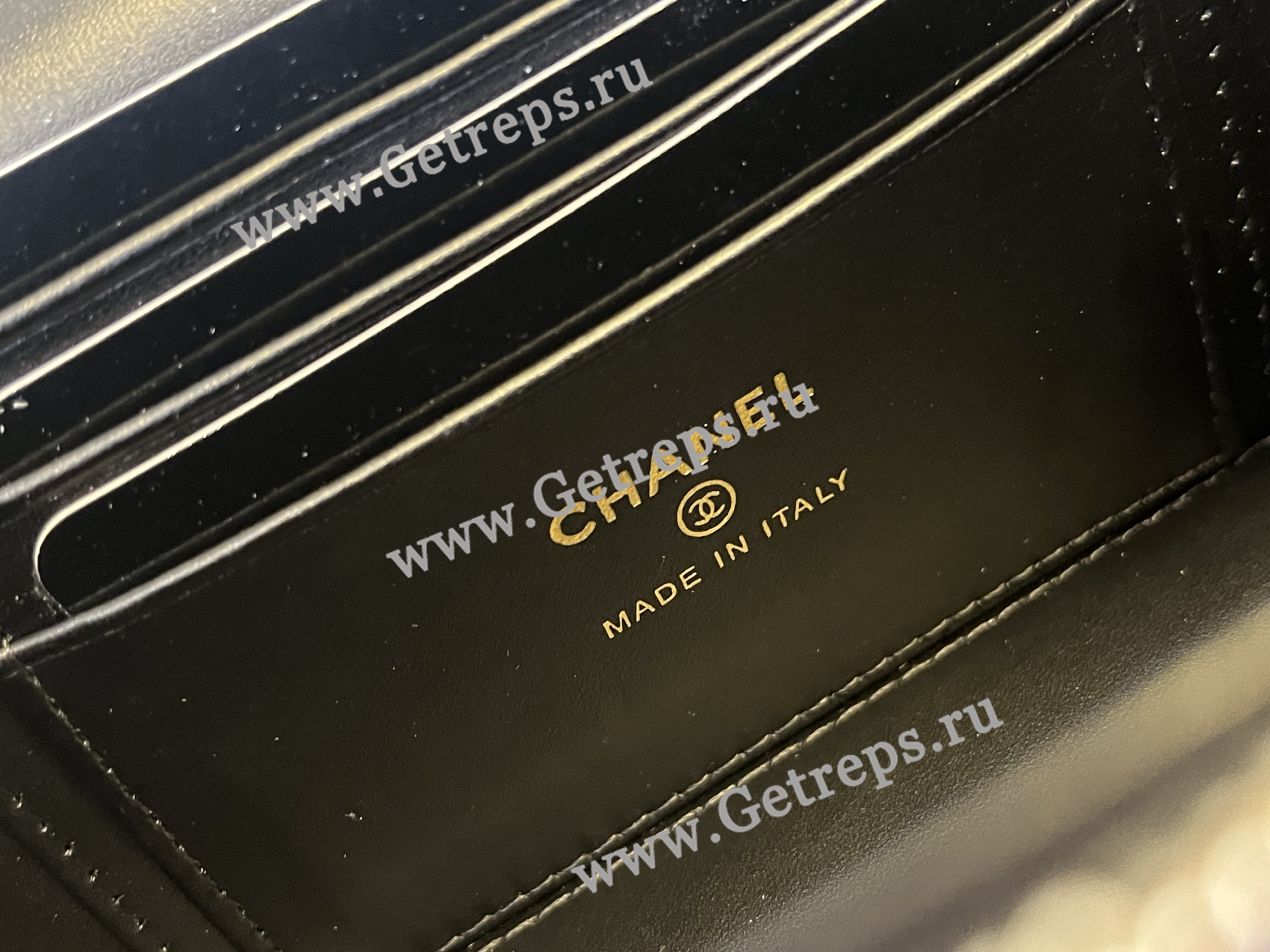 Chanel A96178 Vanity Case Caviar Black