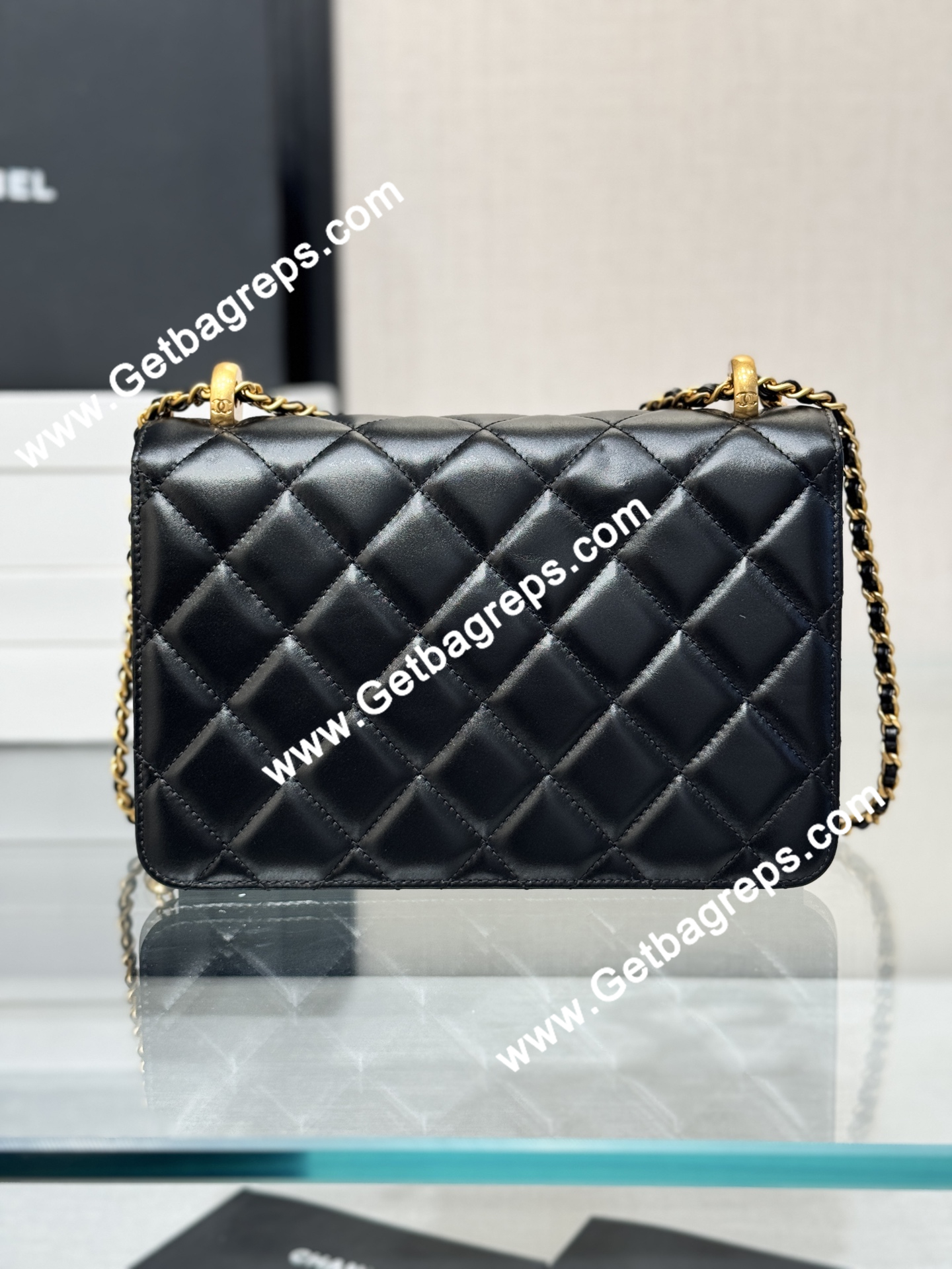 Chanel AP2649 Wallet on Chain Black