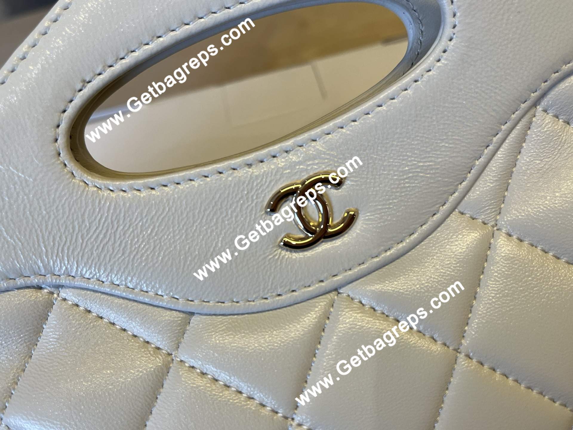 Chanel AP3656  31 Mini Shopping Bag White