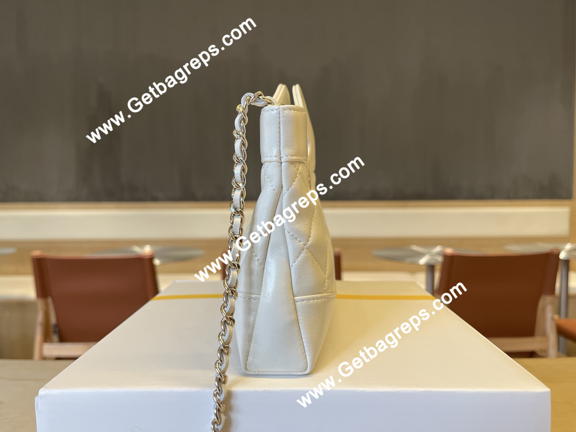 Chanel AP3656  31 Mini Shopping Bag White