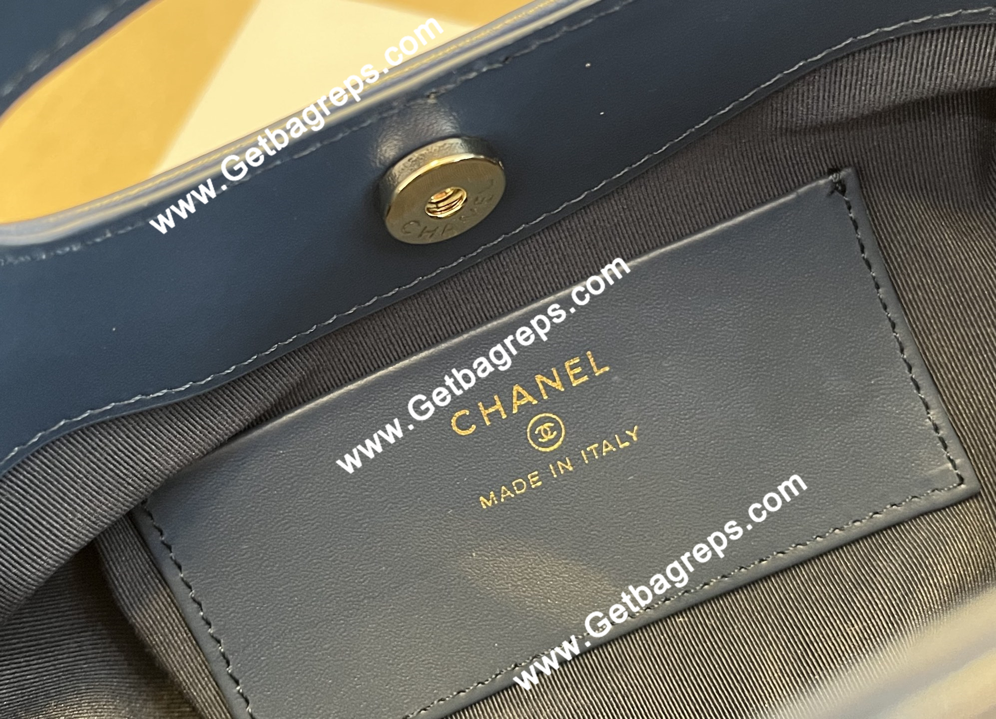 Chanel AP3656 31 Mini Shopping Bag Blue