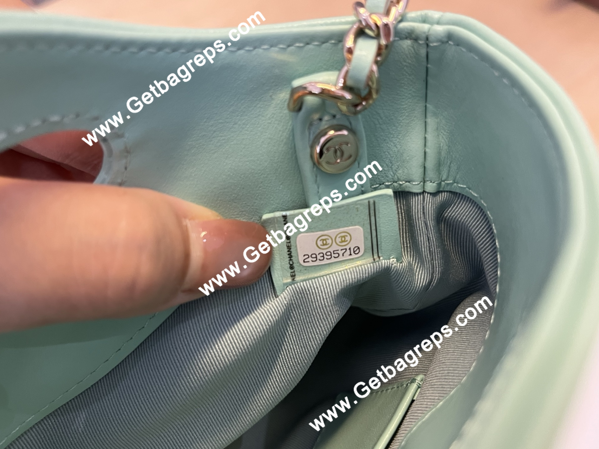 Chanel AP3656 31 Mini Shopping Bag Green