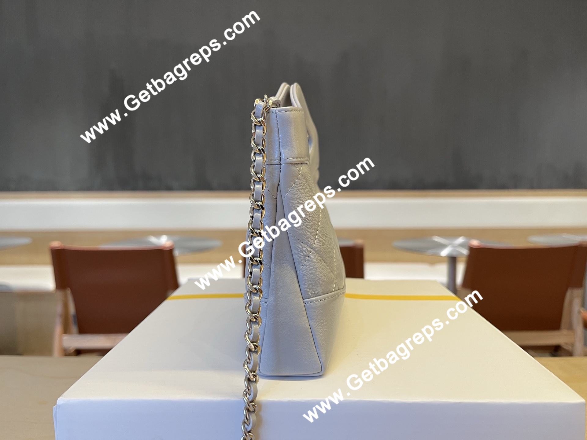 Chanel AP3656 31 Mini Shopping Bag Grey