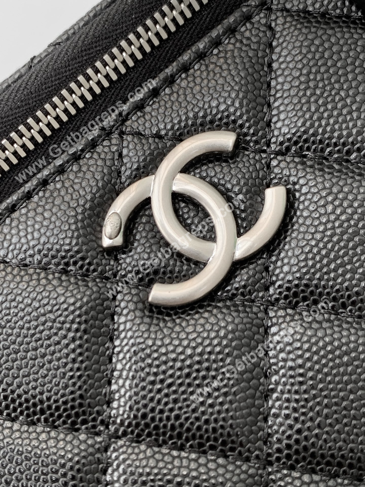 Chanel AP3940 Caviar Vanity Bag Black