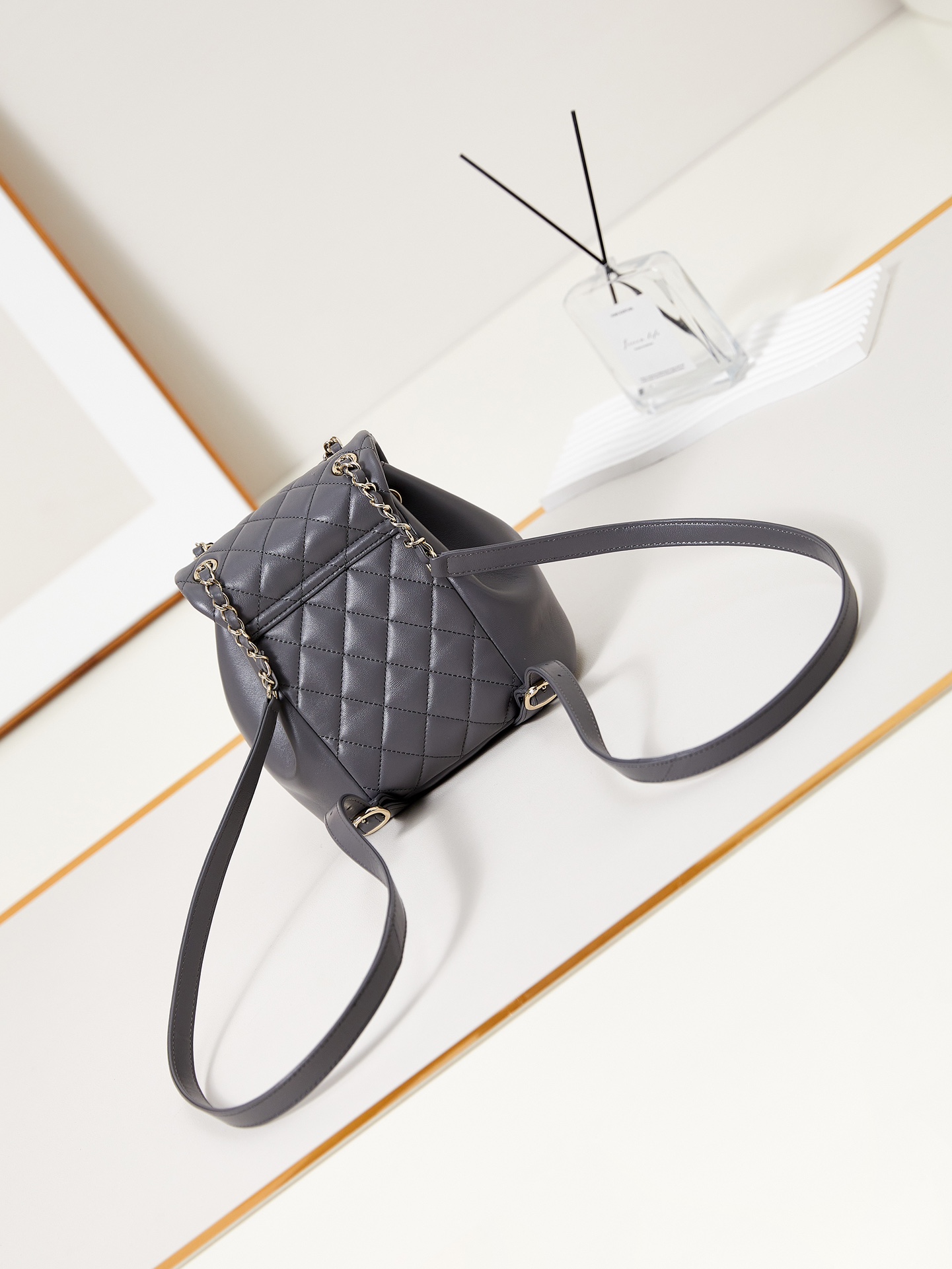 Chanel AS2908 Matelasse Chain Backpack Gary