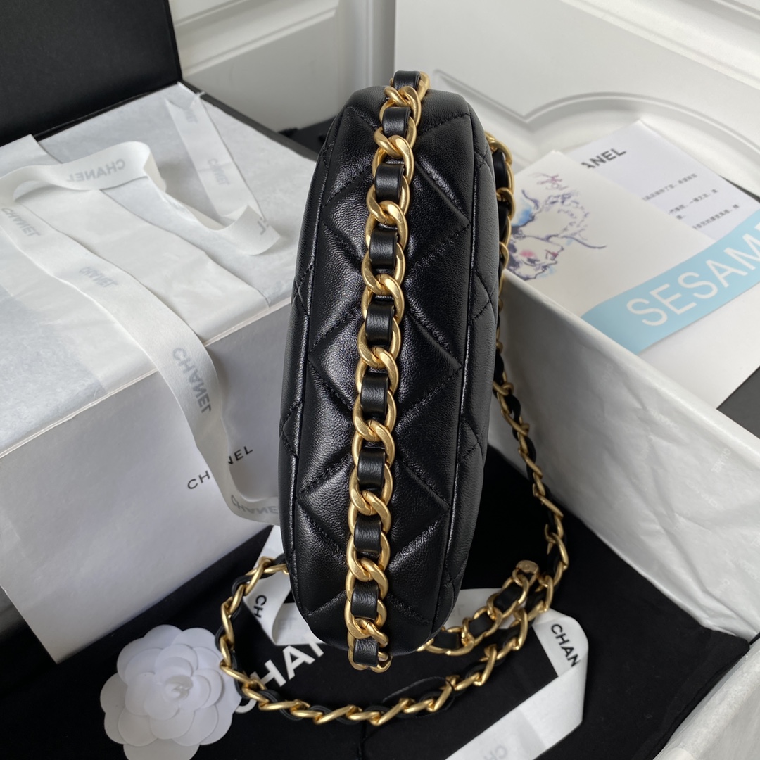 Chanel AS4443 Hobo Black Bag