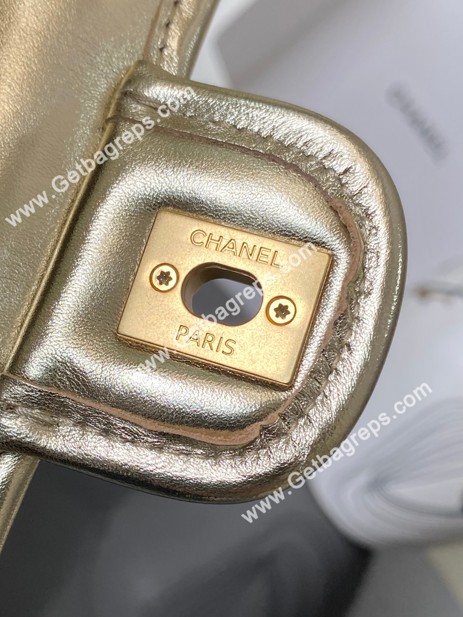 Chanel AS4797 Mini Flap Bag Gold