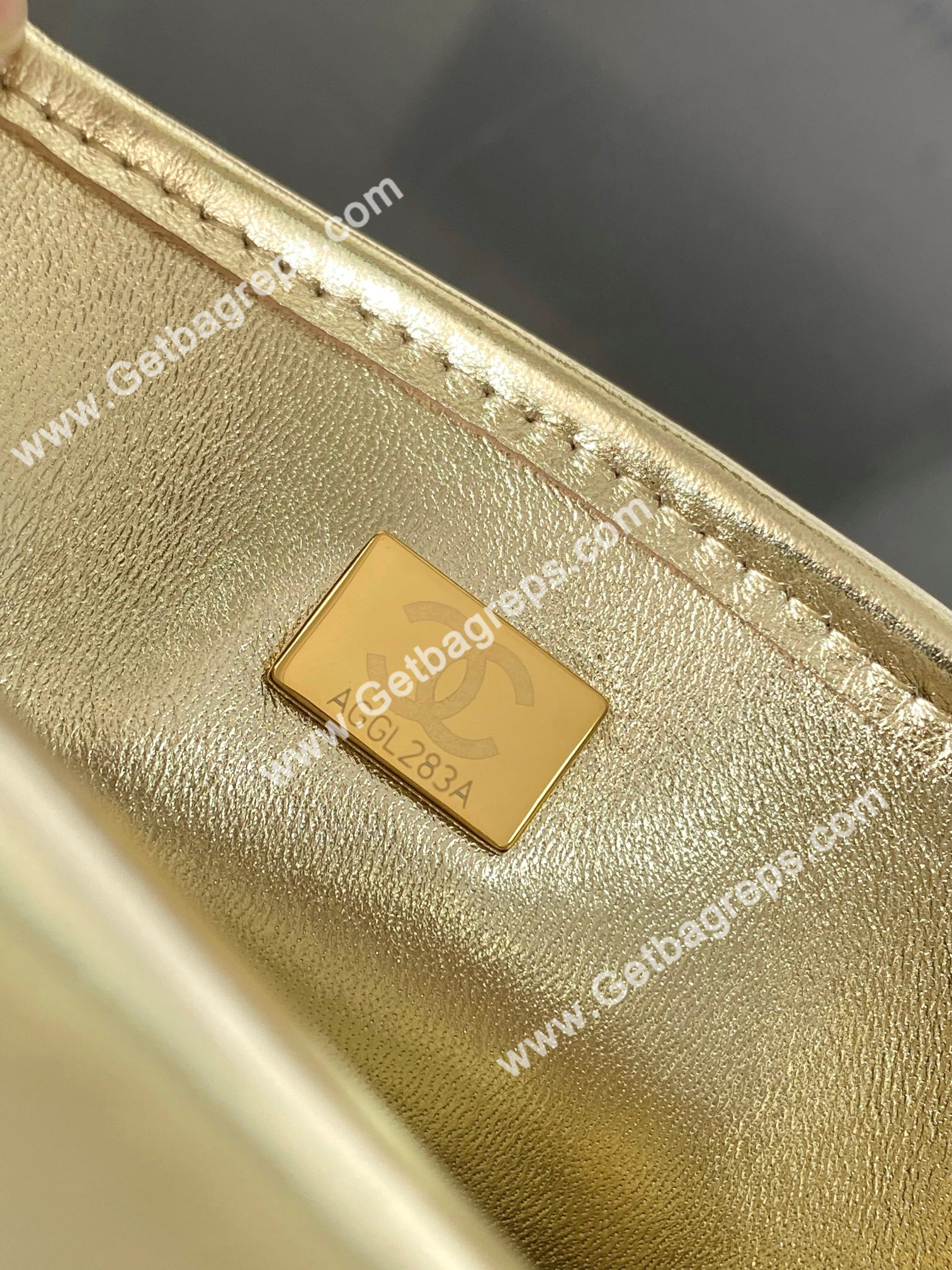 Chanel AS4797 Mini Flap Bag Gold