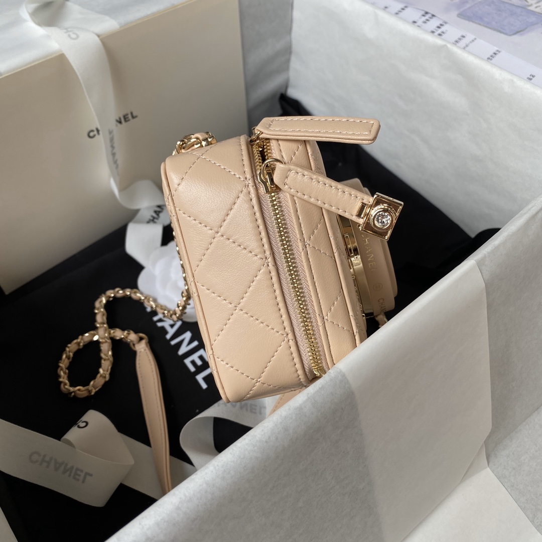 Chanel AS4817 Camera Bags Beigt