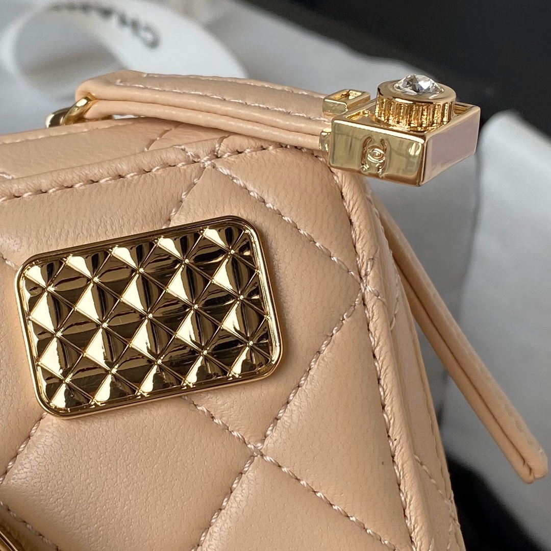 Chanel AS4817 Camera Bags Beigt