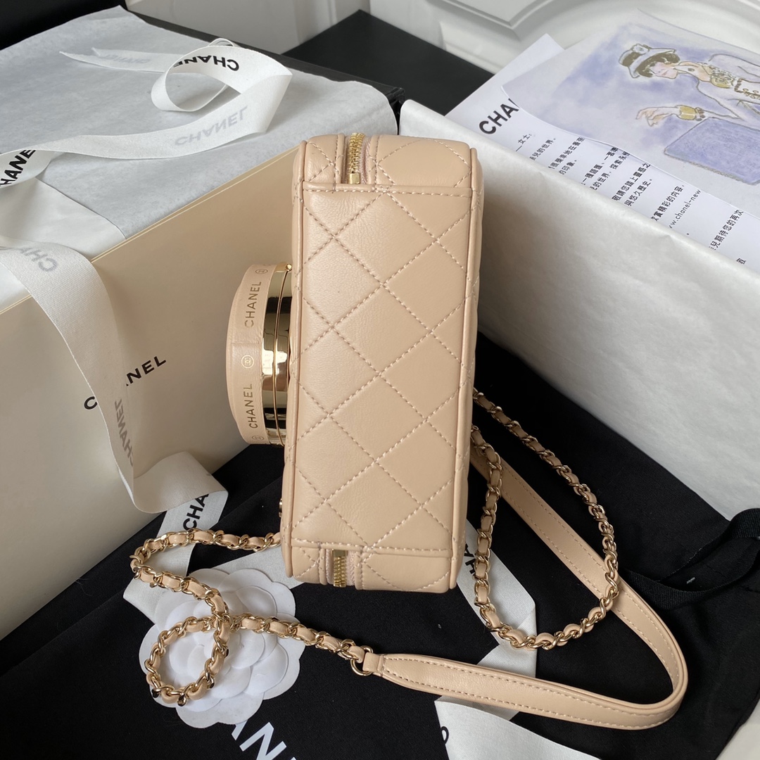Chanel AS4817 Camera Bags Beigt