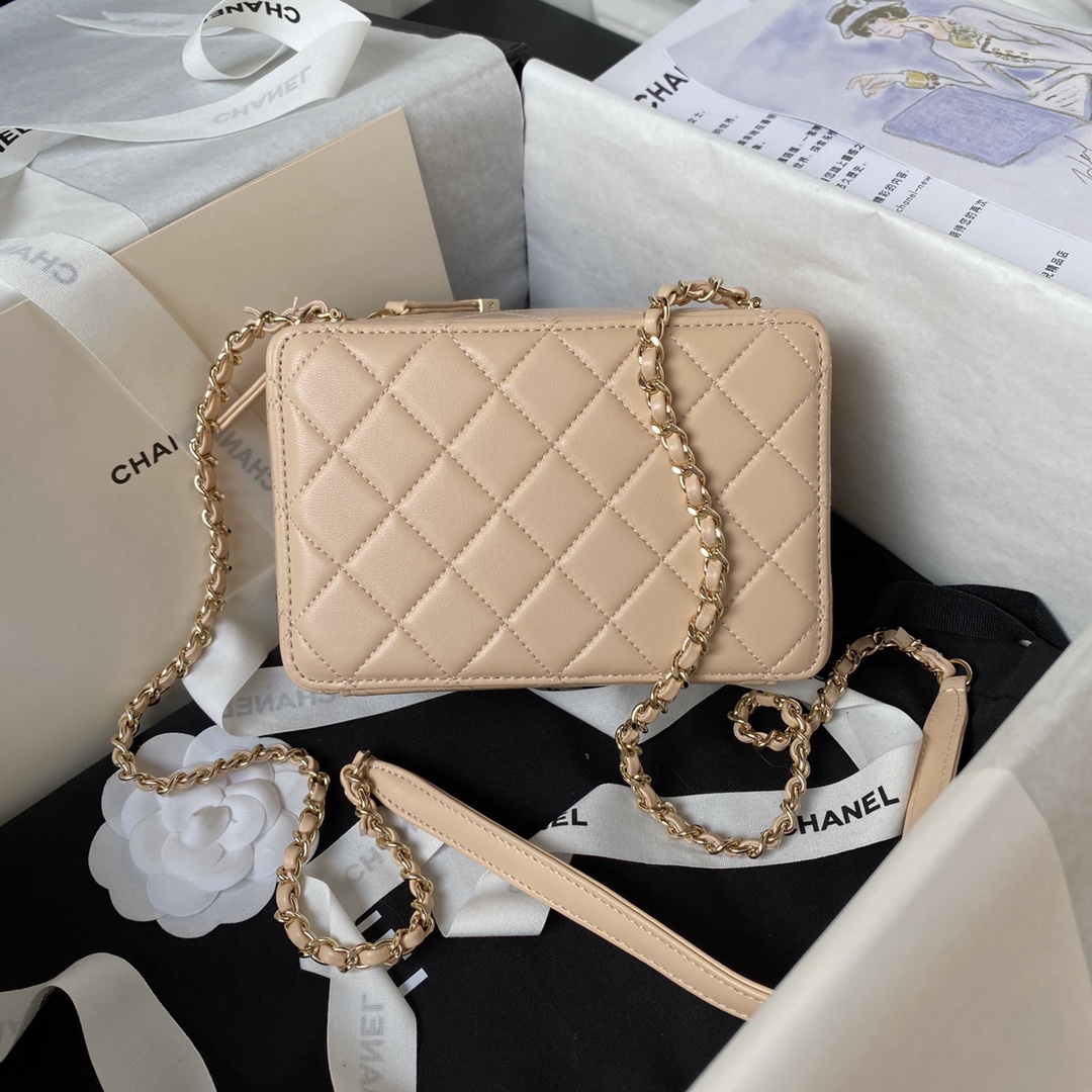 Chanel AS4817 Camera Bags Beigt