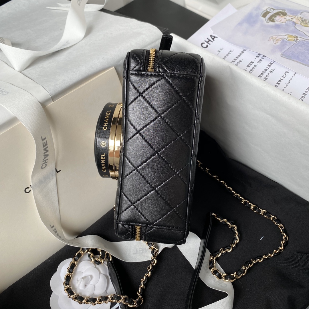 Chanel AS4817 Camera Bags Black