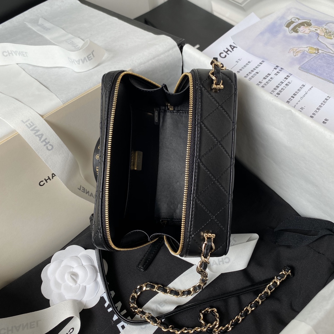 Chanel AS4817 Camera Bags Black