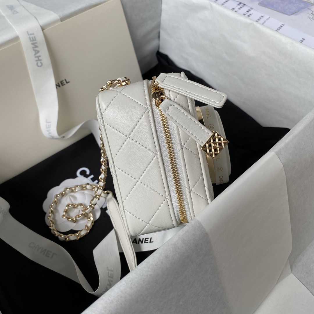 Chanel AS4817 Camera Bags White