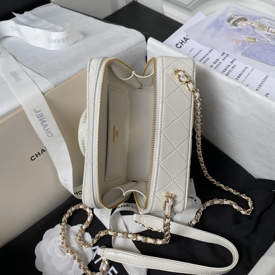 Chanel AS4817 Camera Bags White