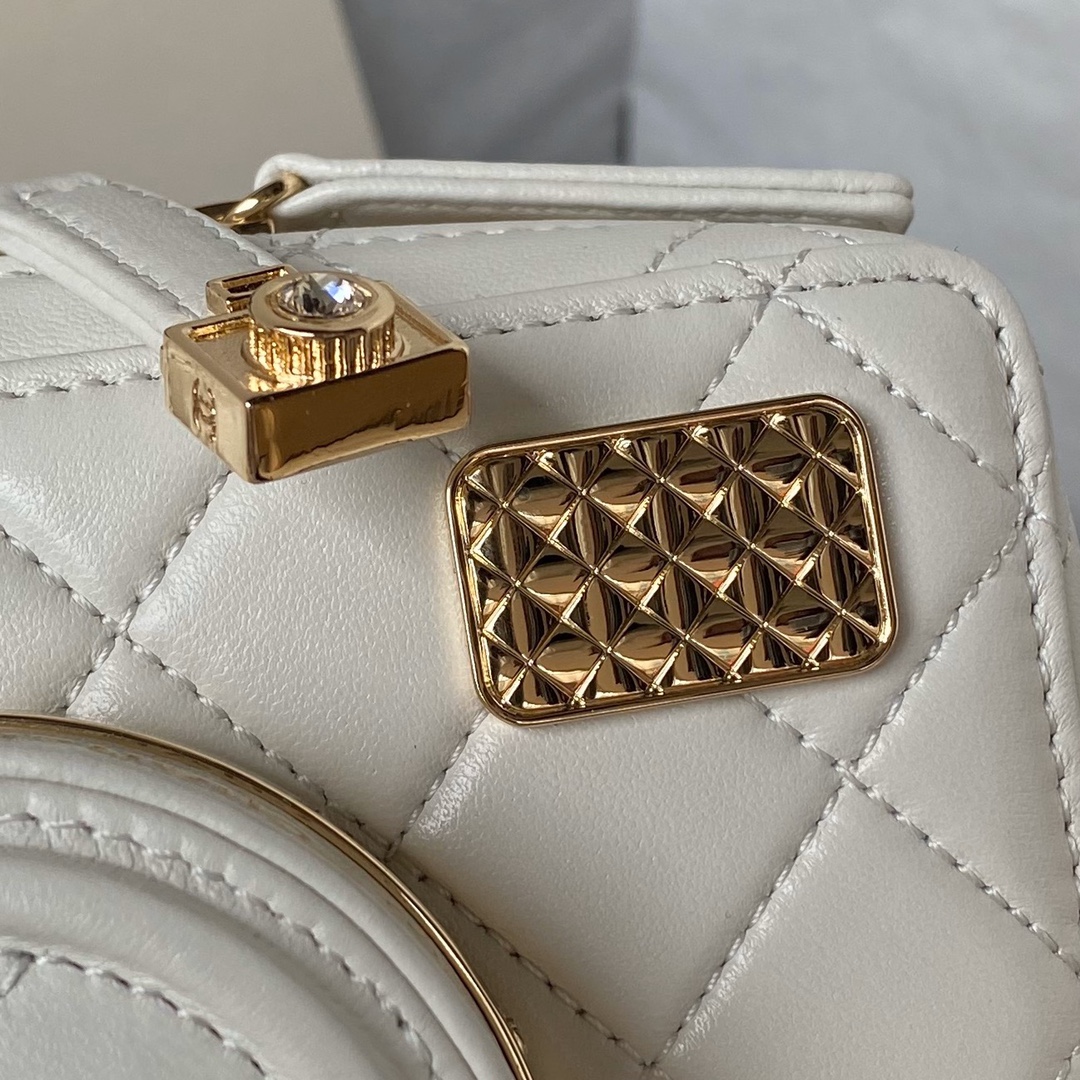 Chanel AS4817 Camera Bags White