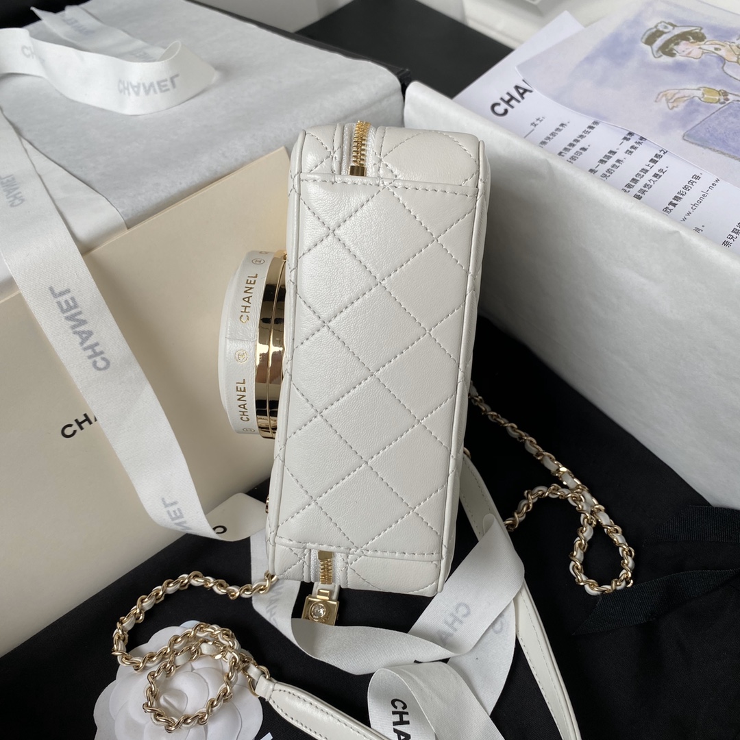 Chanel AS4817 Camera Bags White