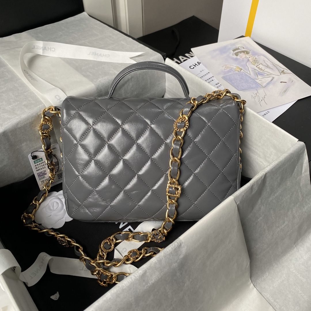 Chanel AS4993 Top Handle Messenger Gary