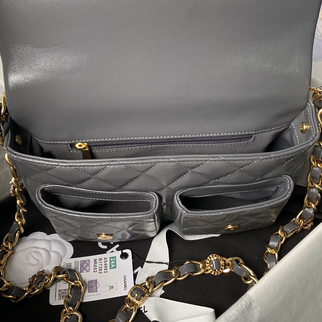 Chanel AS4993 Top Handle Messenger Gary