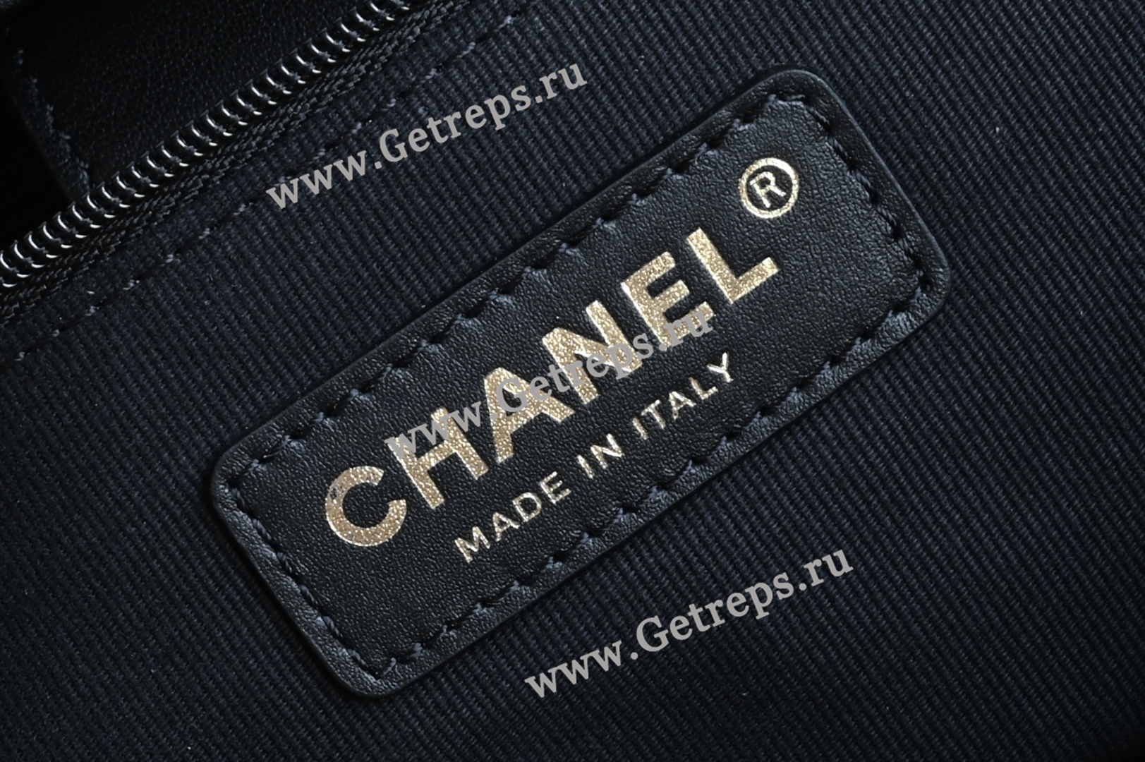 Chanel Calfskin Stitched Hobo Black