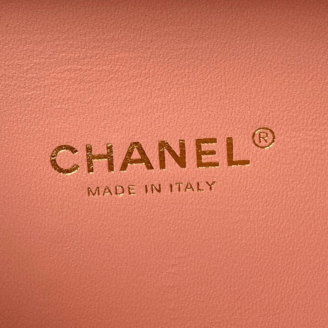 Chanel Camera Bag Pink Caviar Leather With Gold Hardware AP3222