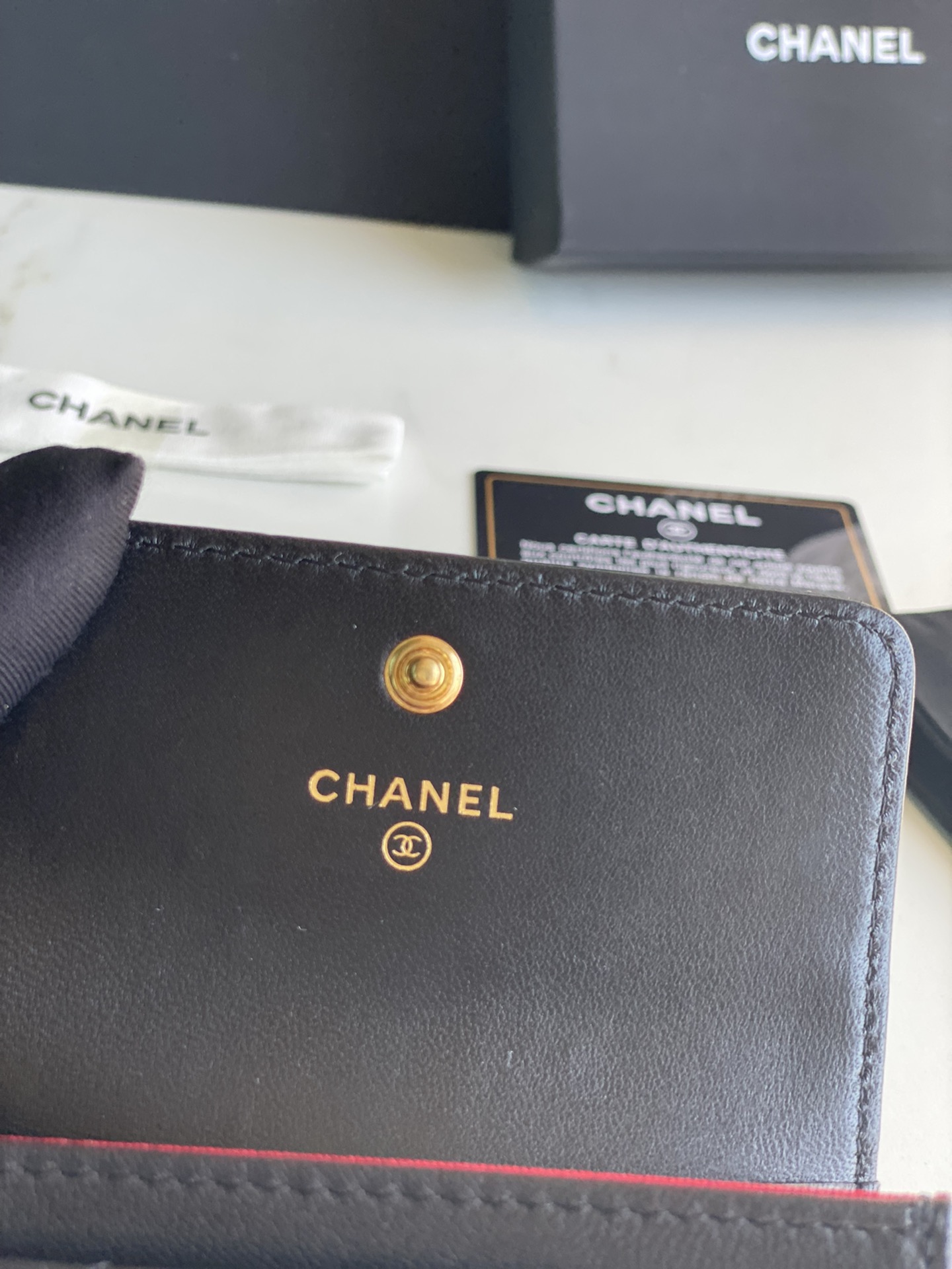 Chanel Classic 19 Small Wallet-1