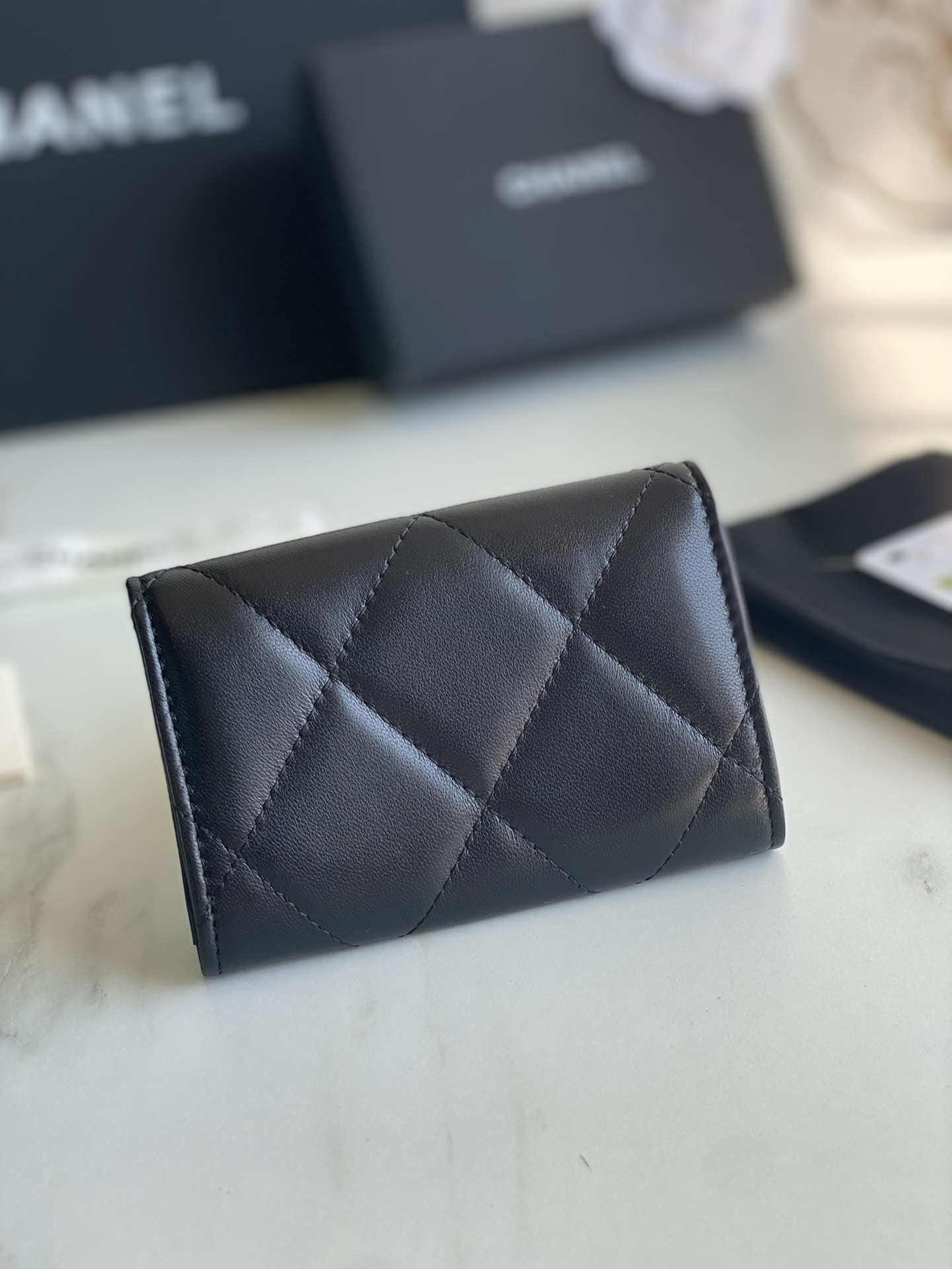 Chanel Classic 19 Small Wallet-1