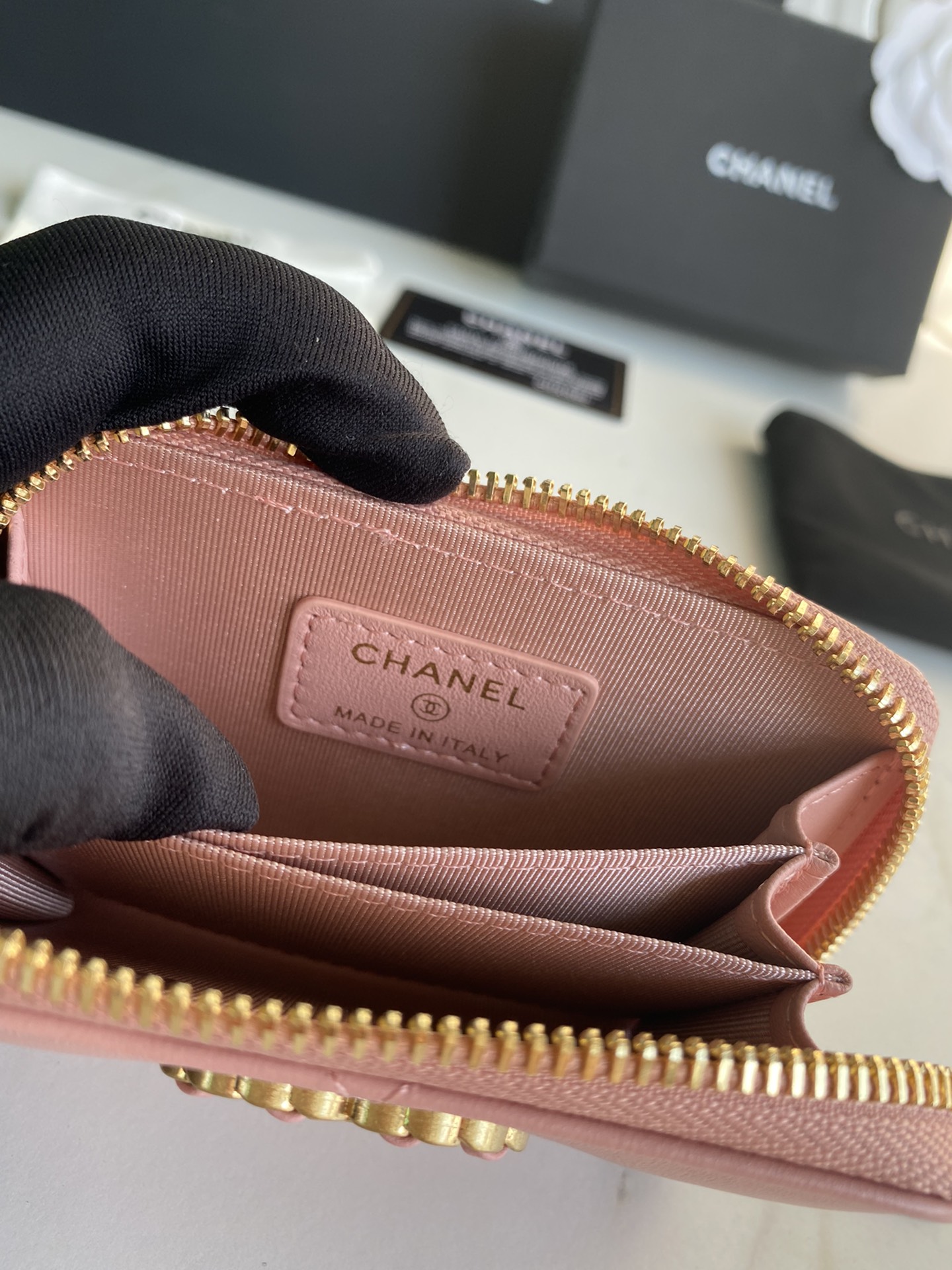 Chanel Classic 19 Small Wallet