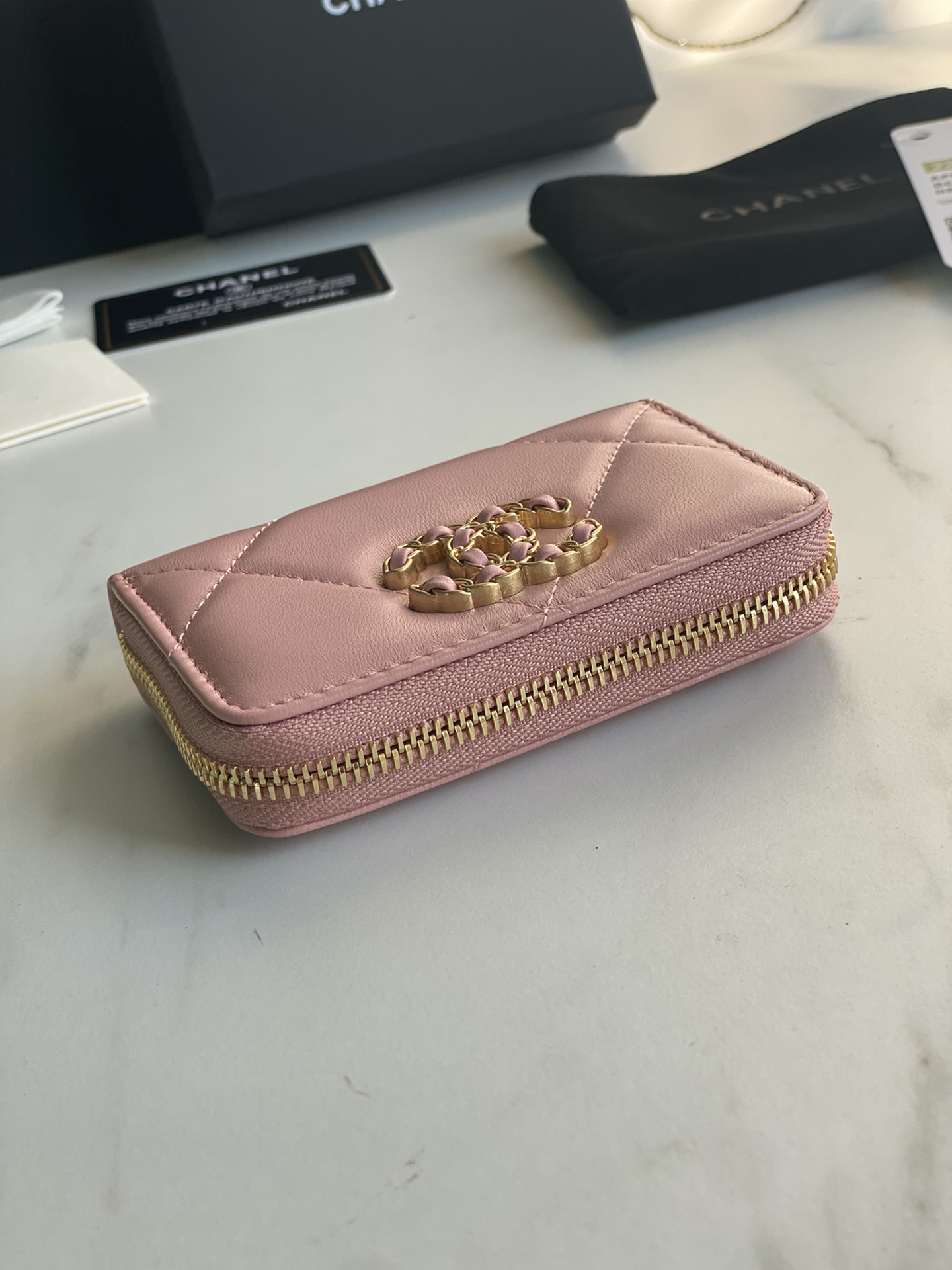 Chanel Classic 19 Small Wallet