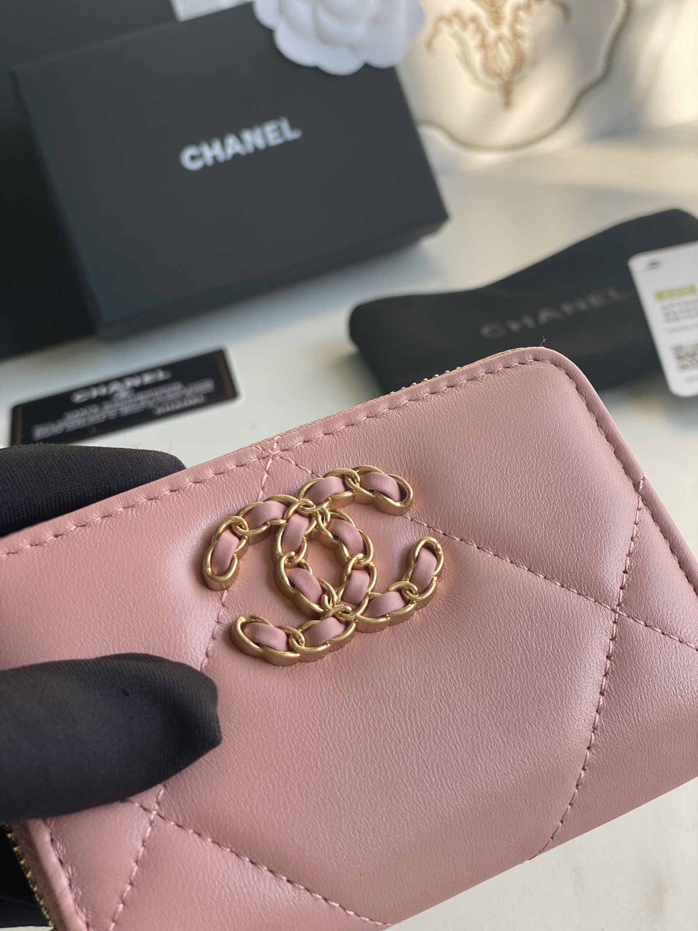 Chanel Classic 19 Small Wallet