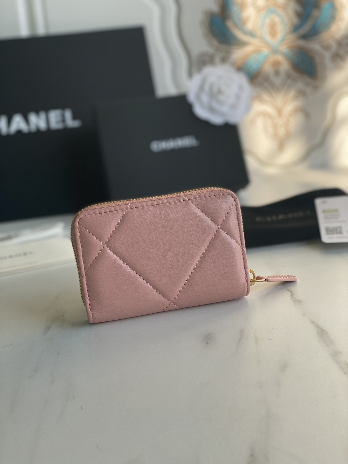 Chanel Classic 19 Small Wallet