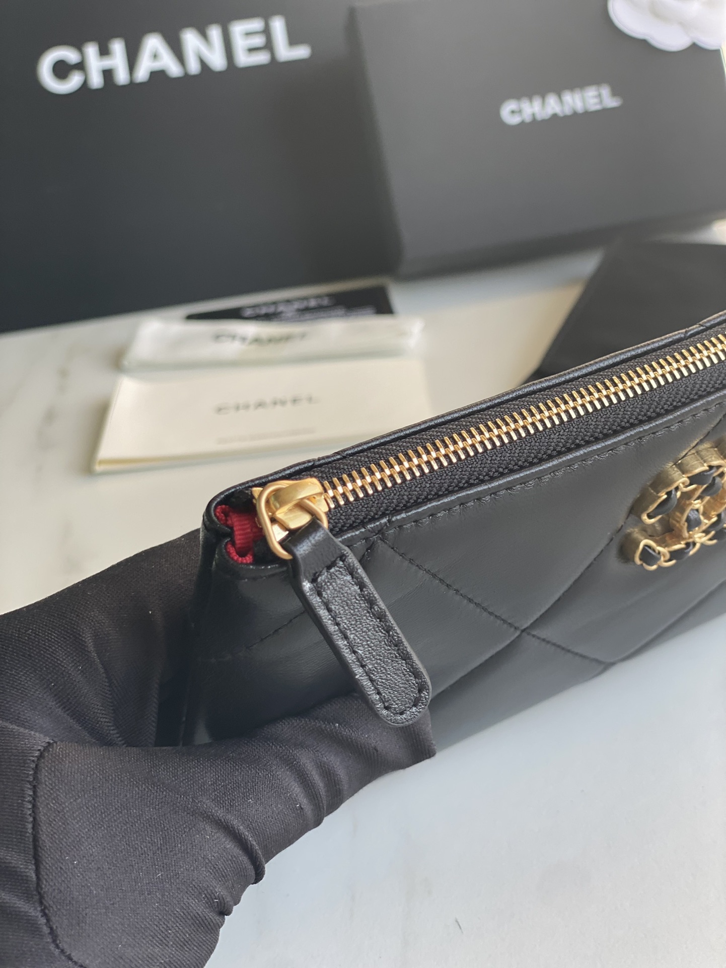 Chanel Classic 19 Wallet