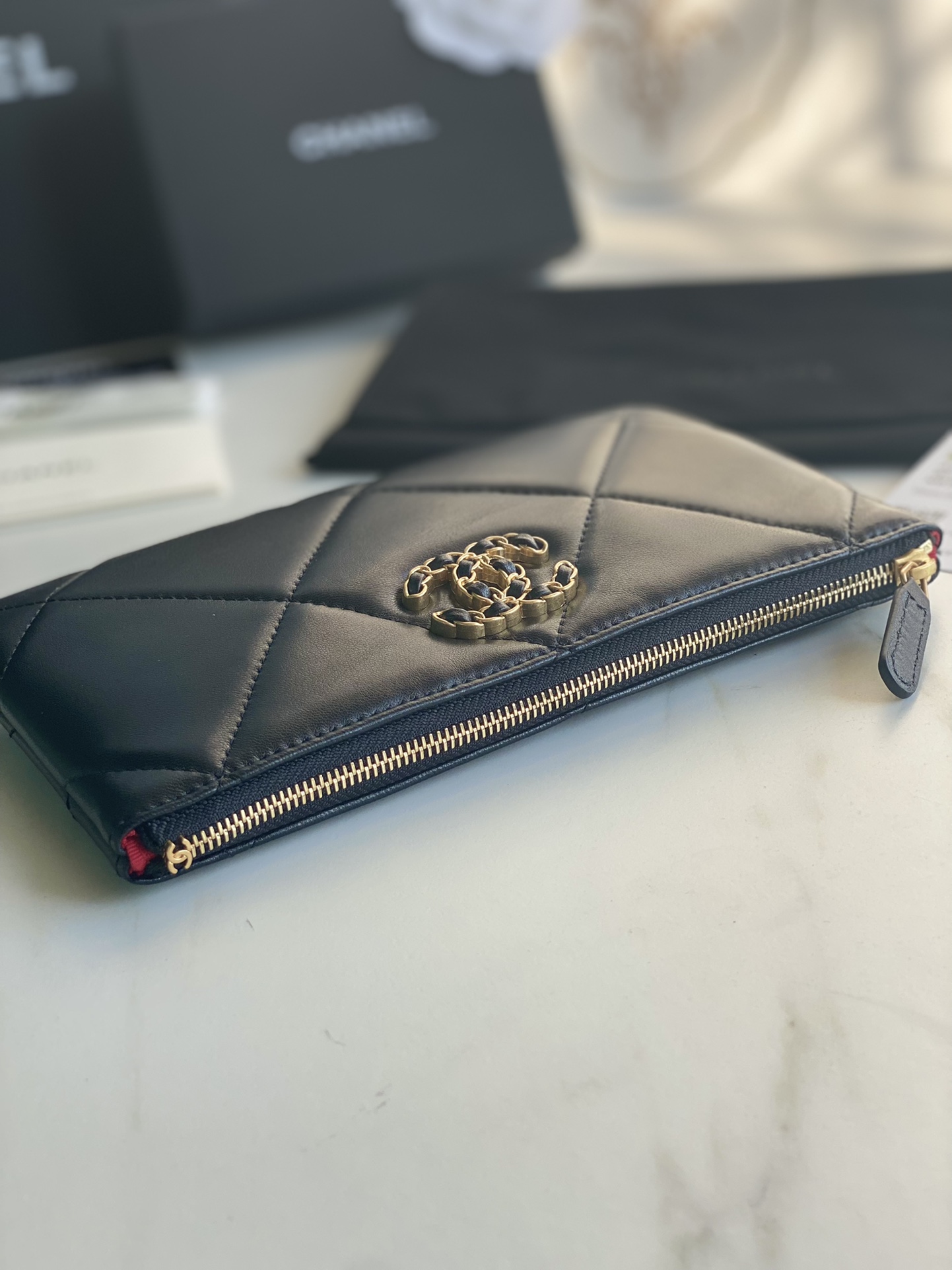 Chanel Classic 19 Wallet