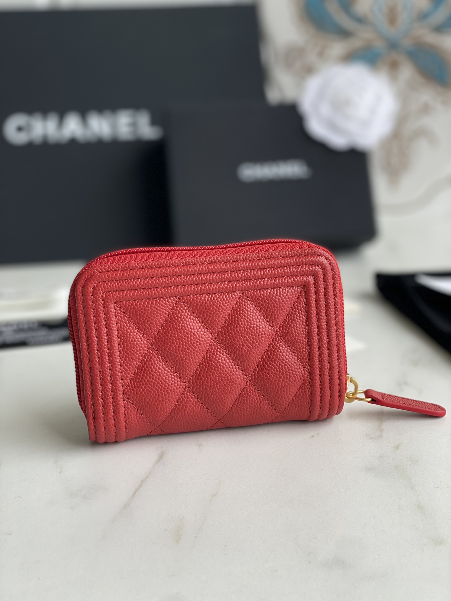 Chanel Classic Boy Wallet