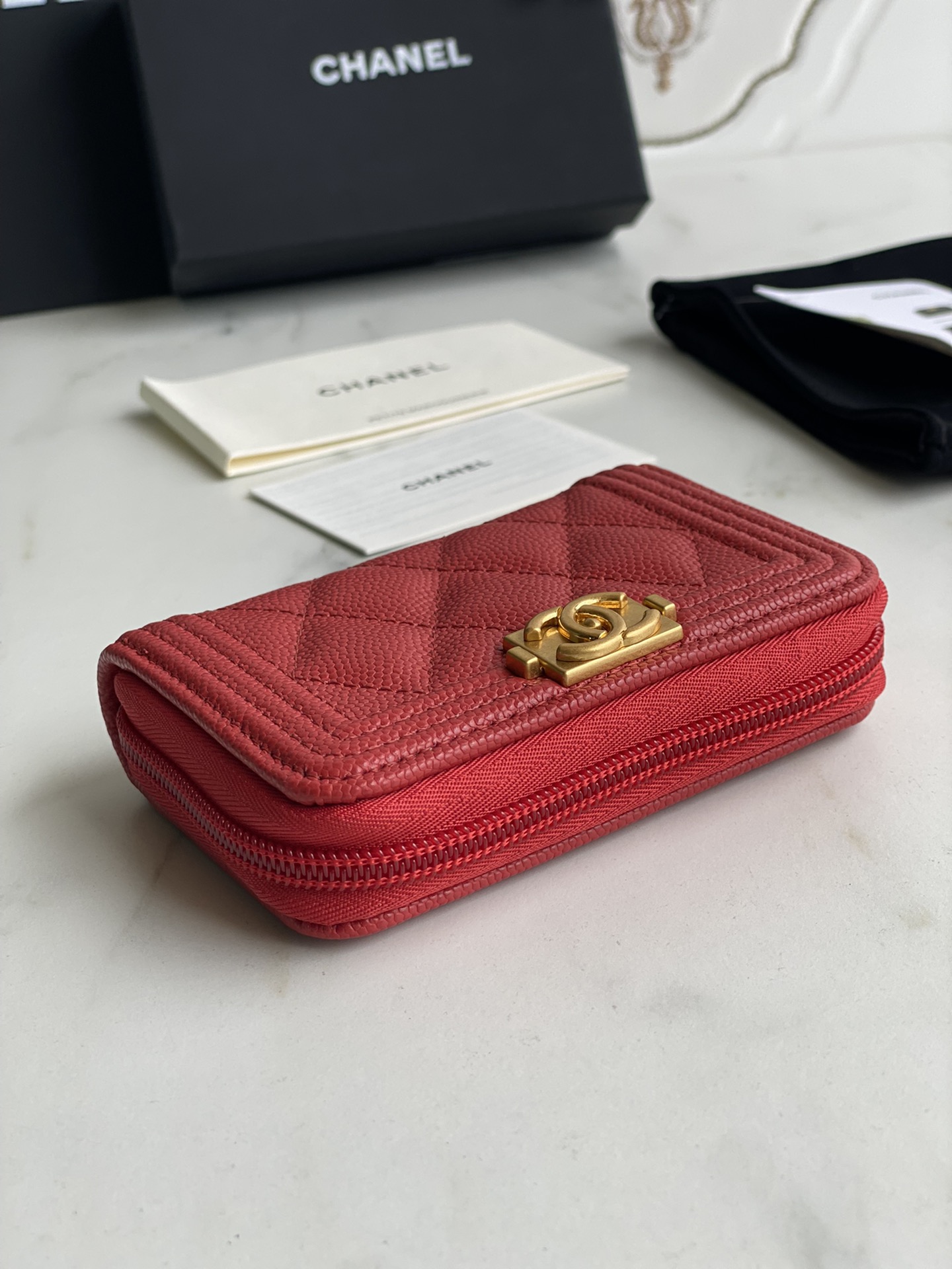 Chanel Classic Boy Wallet